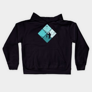 Retro Fishing Kids Hoodie